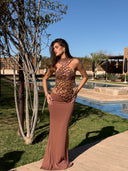 Mermaid Maxi Skirt - Terracotta