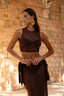TANK TOP - COCOA BROWN