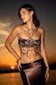 BEADED NECKLACE TOP
