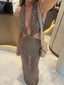 LIMITED EDITION SEQUIN MAXI DRESS - BRONZE